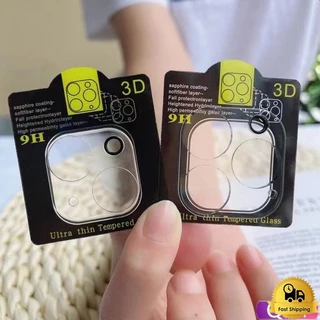 ฟิล์มกระจกเลนส์กล้อง for iphone 15 ฟิล์มเลนส์11 12 13 14 Pro Max 15plus 12mini 11promax ใส ฟิล์มกันรอยกล้อง 15pro