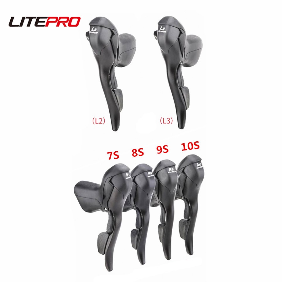 Litepro MICRONEW ก้านเบรกมือจักรยาน 2*7 3*7 7s 8s 9s 10s 11 Speed สําหรับ Shimano Set R472 R473