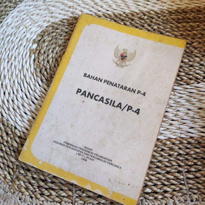 P-4 PANCASILA เสนอ MATERIAL - BP7 Original Used Book Center