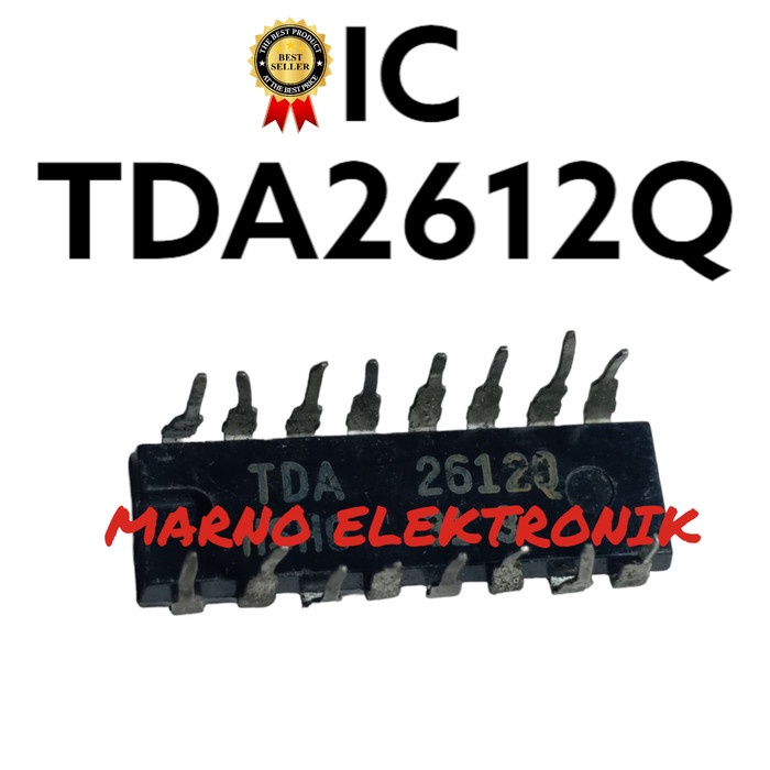 IC TDA2612Q TDA 2612Q TDA2612 TDA 2612 ORI PART เครื่องมือ ELECTRO