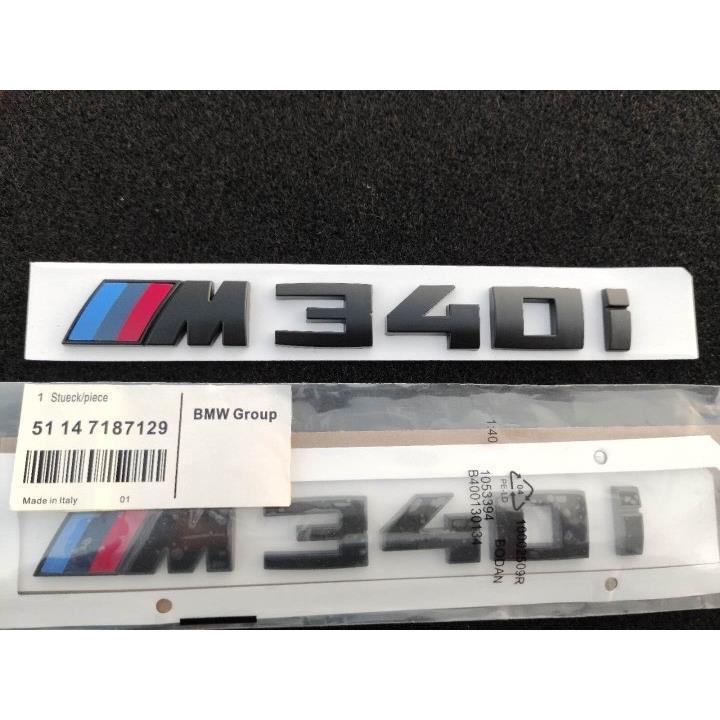 [ฟรี M Mark] BMW Modified 3 Series Car Mark Modified Black M340i Tail Mark Fender Mark Side Mark M5 