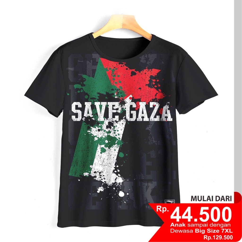 19SG SAVE GAZA 3D เสื้อยืดเด็ก 19SG SAVE GAZA 3D เสื้อผ้าเด็กเกมเสื้อผ้าเด็ก