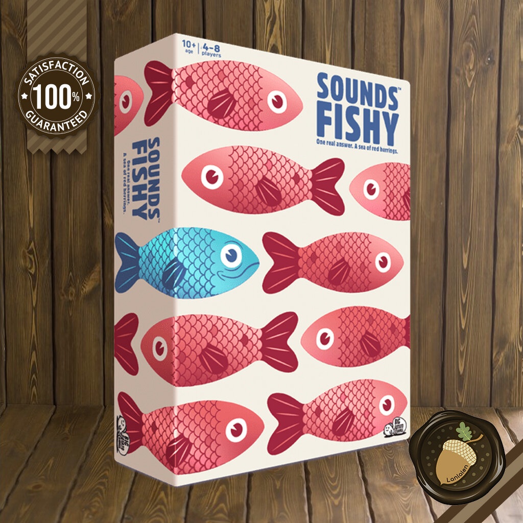 Sounds Fishy บอร์ดเกมแท้ คู่มือภาษาอังกฤษ