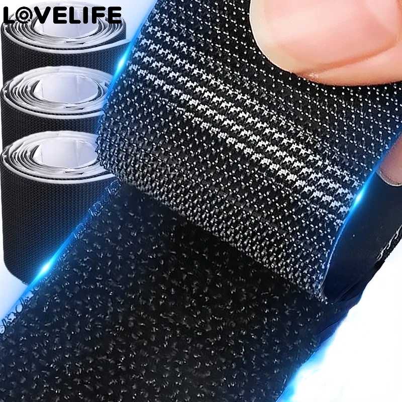  สติกเกอร์เทปกาวสองหน้า 1 เมตร - พรมปูพื้น ป้องกันการลื่นไถล - เทปสติกเกอร์ไนลอน - เทปกาวยึดพรม - แถบยึดพื้นรถ 