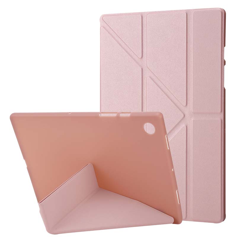 เคสซิลิโคนนิ่ม น้ําหนักเบา พร้อมขาตั้ง สําหรับ Samsung Galaxy Tab A9 SM-X110 X115 X117 GalxyTab A9+ SM-X210 X216 X218 A9 Plus A8 SM-X200 X205 X207 case cover
