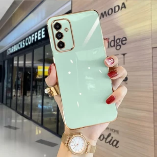 เคส Samsung A15 5G A25 A35 A55 A14 5G A54 5G A05S เคสโทรศัพท์มือถือ สีพื้น เรียบง่าย สําหรับ ZB