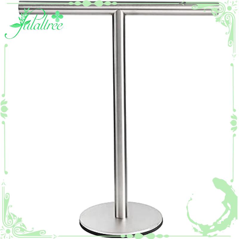 fulaltreeBathroom Hand Towel Holder Stand T Shape Hand Towel Holder Stand 304 สแตนเลสสําหรับห้องน้ํา