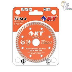 [ราคาถูก]🔩 (KT-J011-SLIM4)  SLIM-4 ใบเพชร4""(บาง1.2MM)กระเบื้อง/หินอ่อน