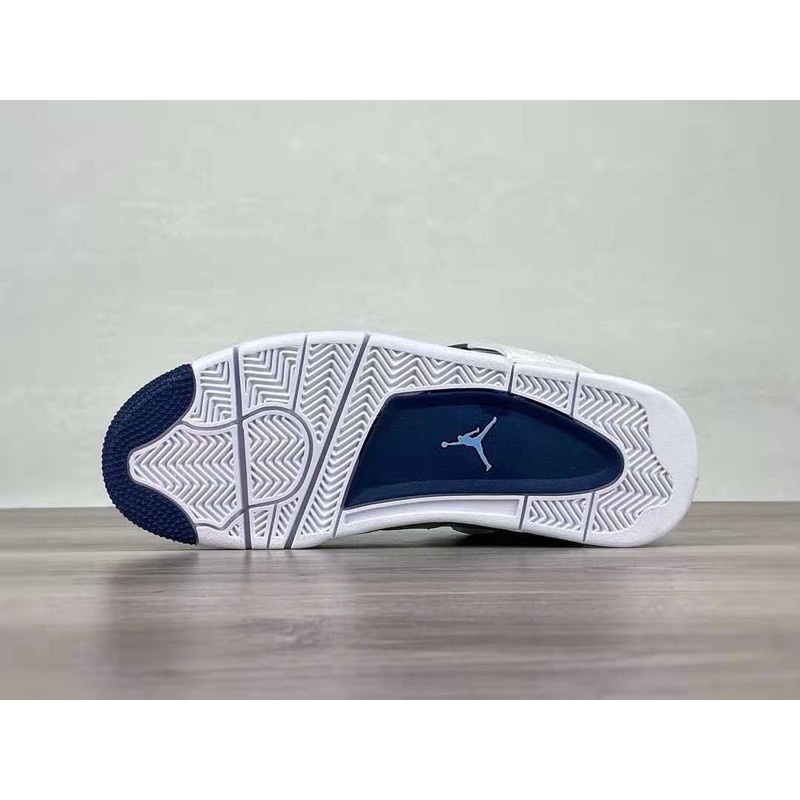 ♞,♘,♙Nike Nike Air Jordan 4 Retro "Columbia" รองเท้าผ้าใบบุรุษรองเท้าบาสเก็ตบอลPremium-36-46 ยูโร R