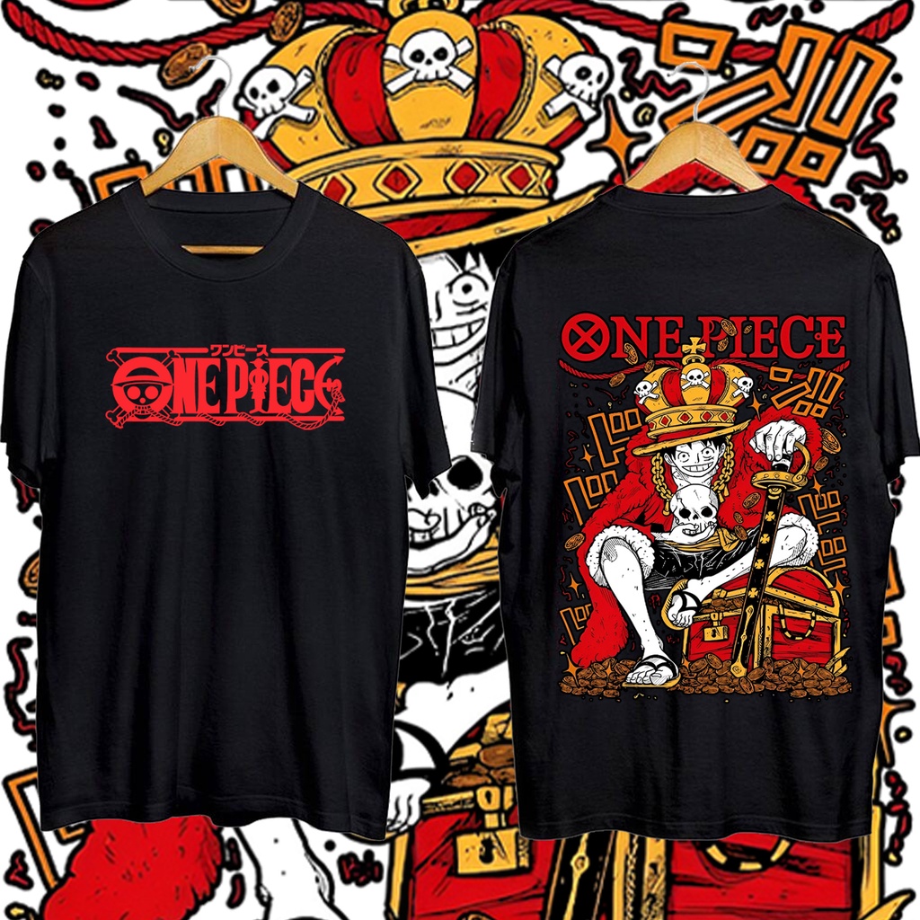 2024 อะนิเมะเสื้อยืดLuffy One Piece Piratesเสื้อยืดYamato Franky Ace One Piece TEEเสื้อ S-5XL