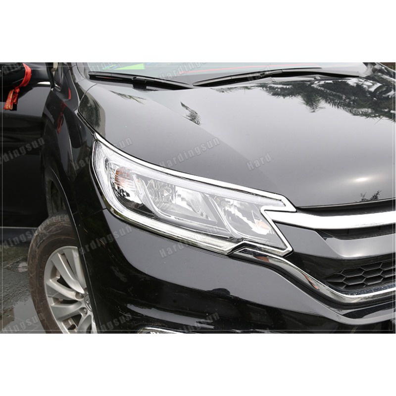 กรอบไฟหน้ารถยนต์ ABS สําหรับ Honda CRV 2015 2016