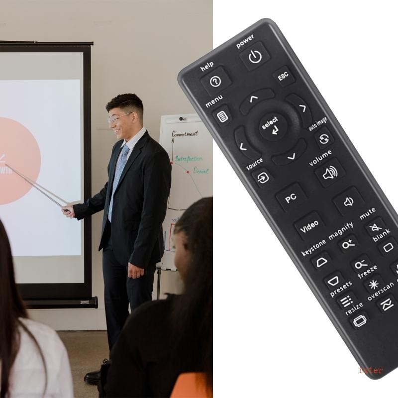 รีโมตคอนโทรลโปรเจคเตอร์ สําหรับ Infocus IN126ST IN112 IN124ST IN122ST IN122 IN114 IN114ST SP8682 IN3124 IN8615 IN124