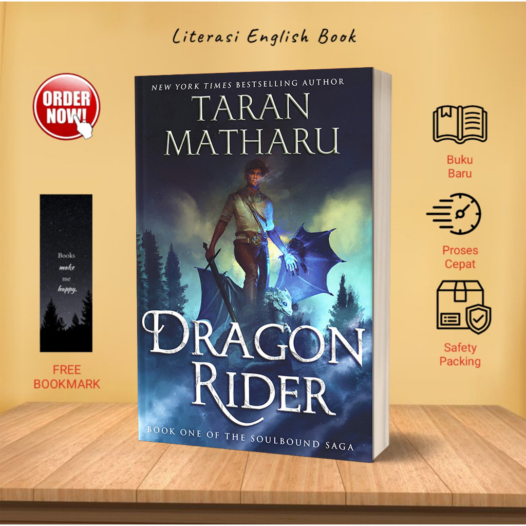 Dragon Rider (The Soulbound Saga, 1) โดย Taran Matharu (ภาษาอังกฤษ)