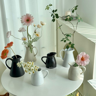 [พร้อมส่ง] Jnihouse : แจกันเหยือกเซรามิก แจกันดอกไม้ (Vase)