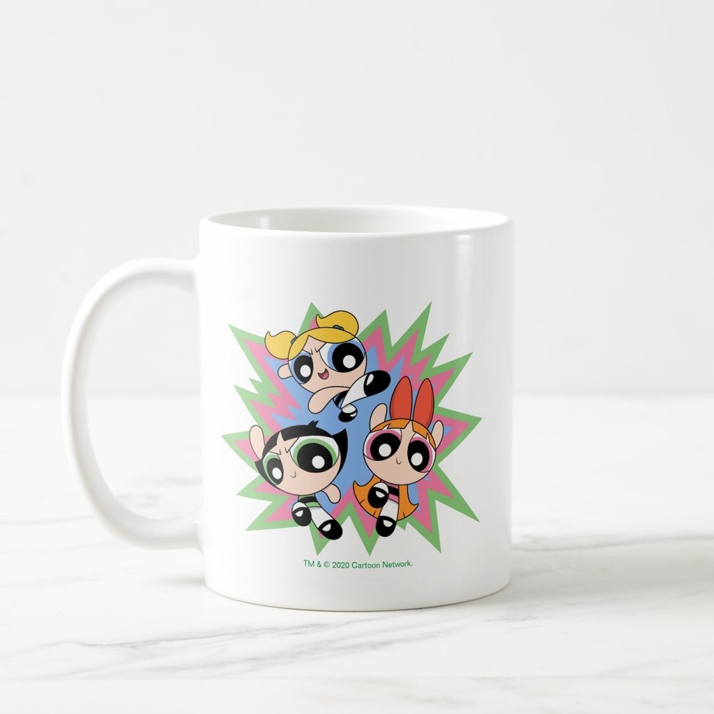 แก้วกาแฟ Powerpuff Girls Powfactor แบบกําหนดเอง Powerpuff Girls Jinemo 169 2701