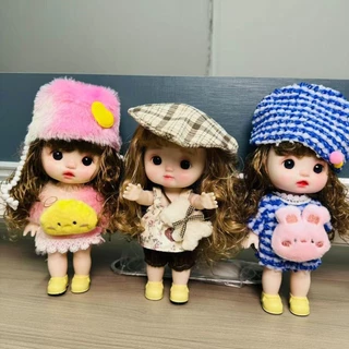 โมเดลตุ๊กตา ตุ๊กตาBJD ตุ๊กตาเจ้าหญิงน่ารักๆแต่งตัวแฟชั่น 26ซม. (ได้ตุ๊กตาพร้อมชุด )พร้อมส่งในไทย