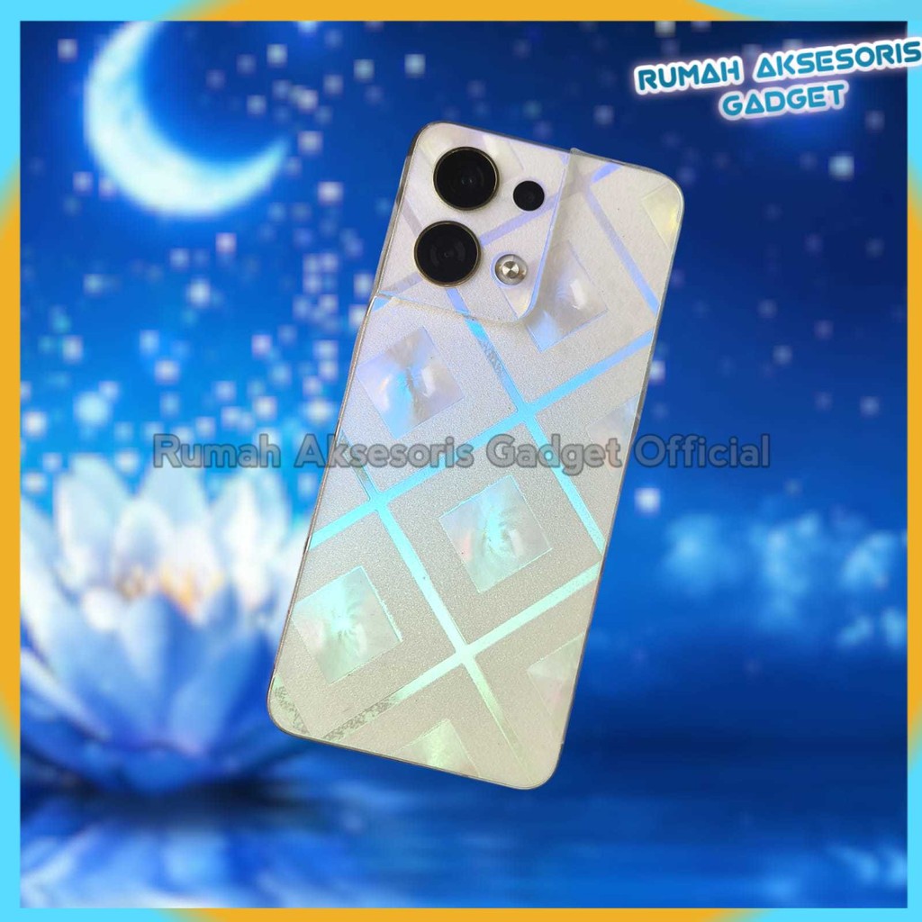 BACKSKIN RHOMBUS SHINE Garskin skin carbon VIVO back protector hp V5 V5S V7 V7+ V9 V11 V11i Pro V15 