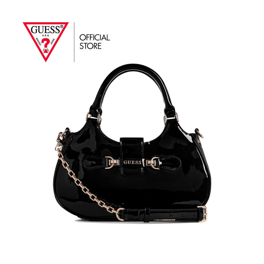 GUESS กระเป๋า รุ่น PG950005 NOLANA SML GIRLFRIEND SATCHEL BLACK สีดำ