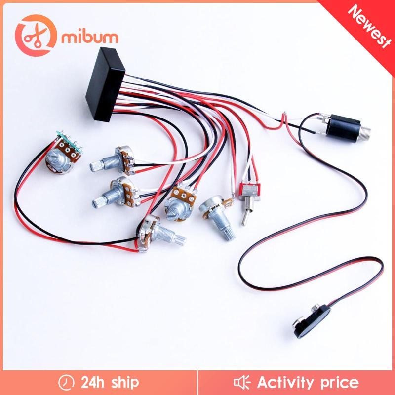 [Mibum] Bass Preamp Circuit Replacement Bass EQ สําหรับประสิทธิภาพ