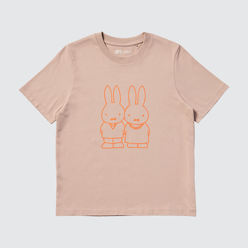 Uns เสื้อผ้าผู้หญิงแฟชั่นขายดี Miffy เสื้อยืดแขนสั้นพิมพ์ลาย 478978