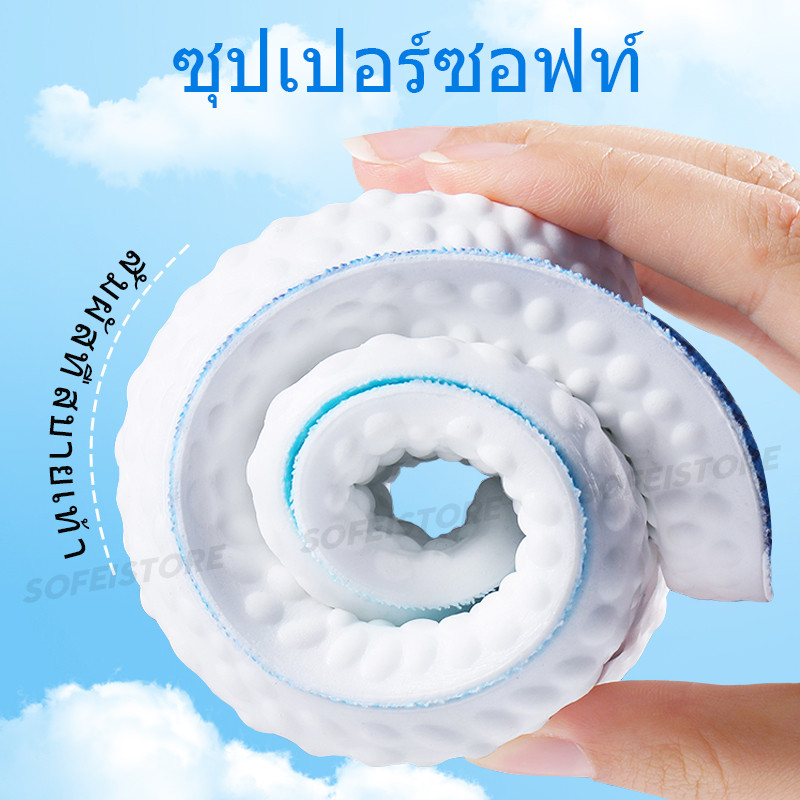 แผ่นรองพื้นรองเท้าเดินแบบนุ่ม พื้นรองเท้าวิ่งแบบยืดหยุ่นสำหรับผู้ชายและผู้หญิง สำหรับการใช้งานทุกวัน