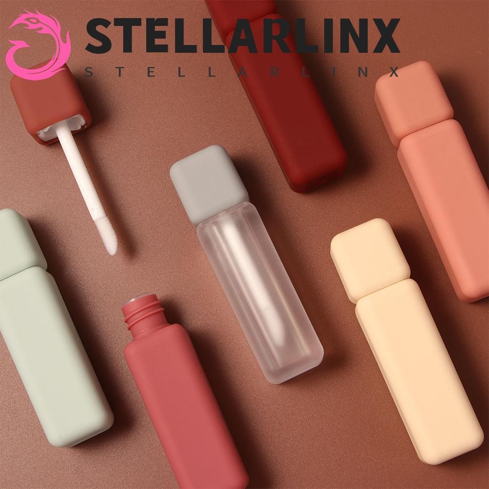 Stellarlinx หลอดลิปกลอสเปล่า 5ML Applicator ขวดรีฟิล DIY ลิปสติก