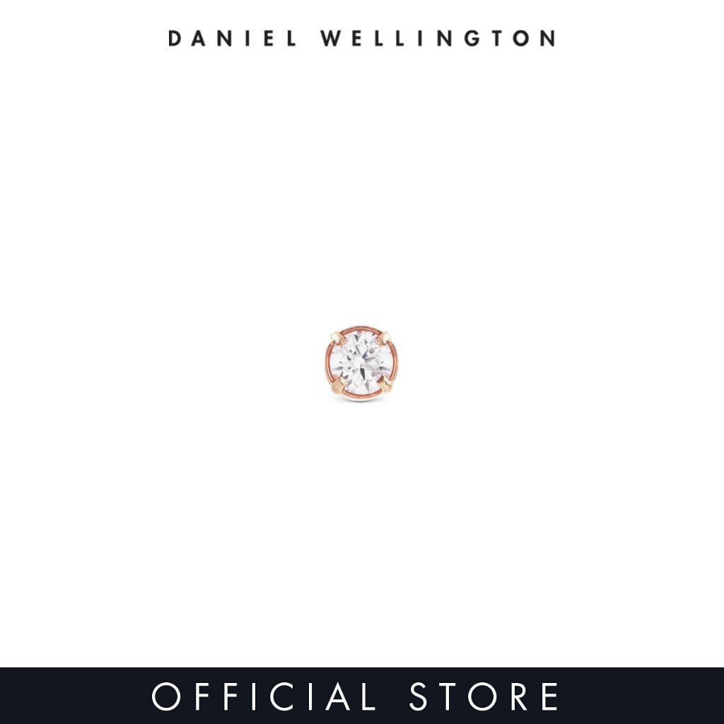 Daniel Wellington حلق صغير Micro — روز جولد (فردة) — صورة 3
