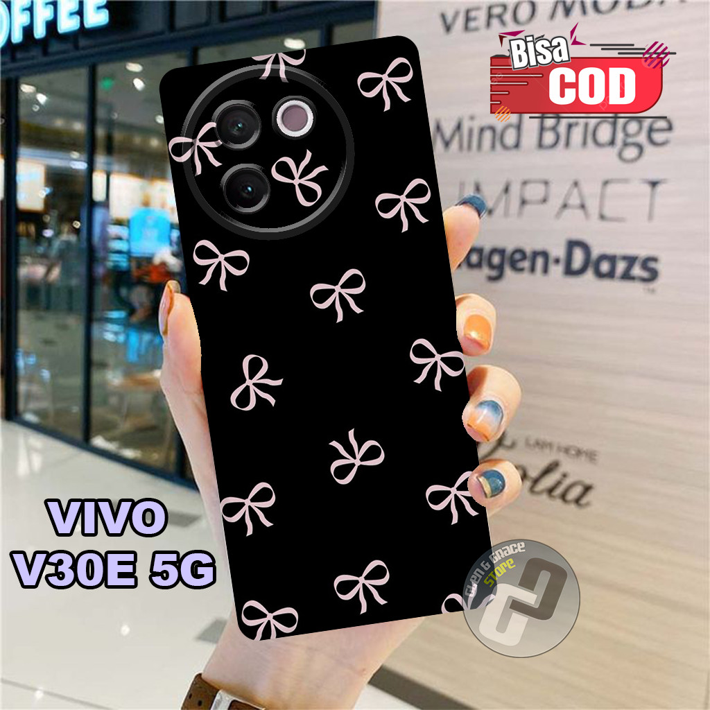 HP G42-Case Pro Camera VIVO V30E 5G ใหม่ล่าสุด 2024 -Silicone V30E 5G 2024- NEW RIBBON Motif- Softca