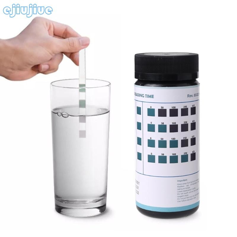 Cc Best Water Hardness Test Strips รายการที่เชื่อถือได้สําหรับการทดสอบคุณภาพน้ําของสระว่ายน้ําสปา Aquarium น้ําดื่ม Well
