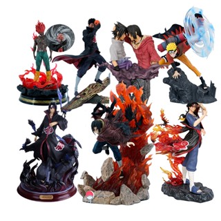 ฟิกเกอร์นารูโตะ Uchiha Itachi Hall Level Raven TOBI พร้อม PVC Materia