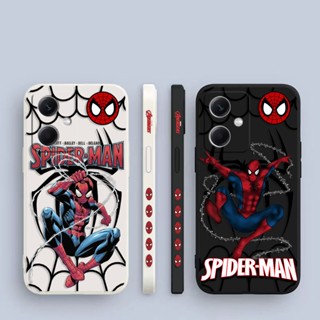 เคสโทรศัพท์มือถือ ซิลิโคน ลายซุปเปอร์มาร์เวล ฮีโร่ สไปเดอร์แมน มีลายด้านข้าง สําหรับ XIAOMI REDMI Note 12 11 10 9 8 7 6 5 4 3 2 T S X A POCO M4 M3 M2 Pro Plus Max 5G