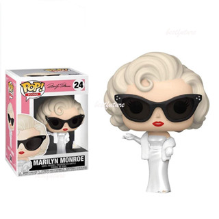 Funko Pop Marilyn Monroe 24# โมเดลตุ๊กตาฟิกเกอร์