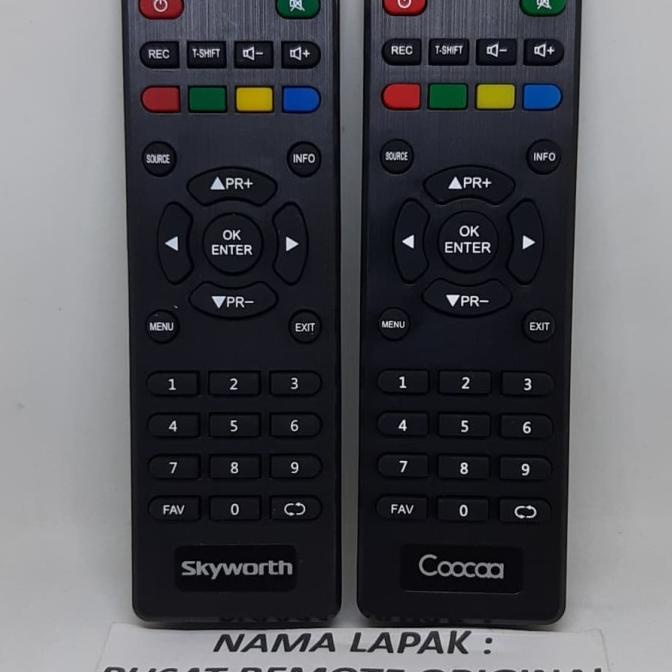 รีโมทคอนโทรลสําหรับทีวี Coocaa Skyworth TV