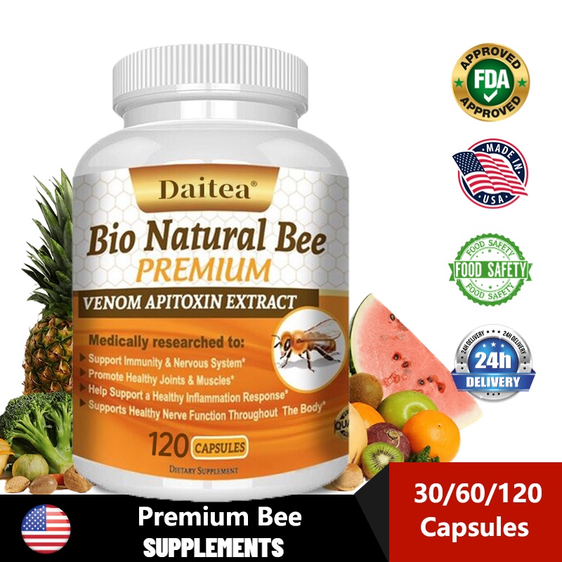 Natural Bee BIOBEE บำรุงข้อเสื่อม Healthy Care Super Joint &amp; Arthritis Relief 60Capsules