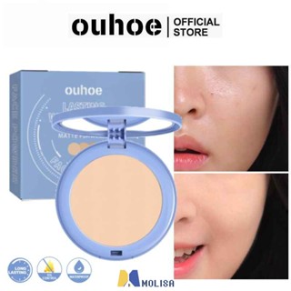 Ouhoe Oil Control Face Poweder Oil Control Matte Pressed Powder Flawless Smooth Oil Control Face แต่งหน้าแป้ง MOLISA