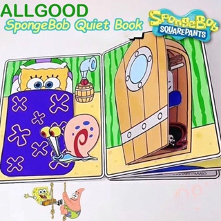 Allgoods หนังสือ ลายการ์ตูนสพันจ์บ็อบ แฮนด์เมด DIY