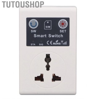 Tutoushop 10A Smart Outlet Plug  Power Socket Mobile GSM Phone  BS