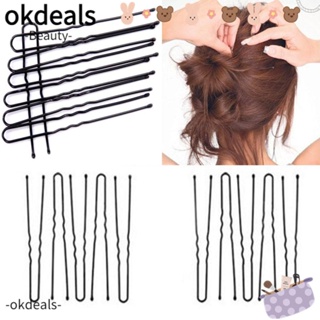 Okdeals กิ๊บติดผม แบบคลื่น เครื่องประดับผม ของขวัญ ปิ่นปักผม 50 ชิ้น