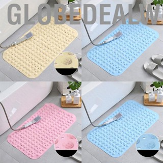 Globedealwin Bath Tub Shower Mat Non Slip Bathroom with PVC Suction Cups Home Mats