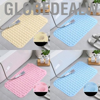 Globedealwin Bath Tub Shower Mat Non Slip Bathroom with PVC Suction Cups Home Mats