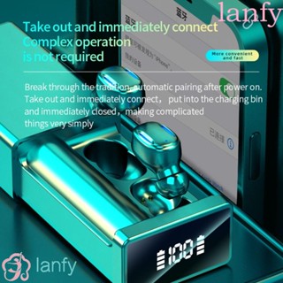 Lanfy A22 หูฟังบลูทูธไร้สาย 5.2 A22 HD ความล่าช้าต่ํา สําหรับเล่นเกม