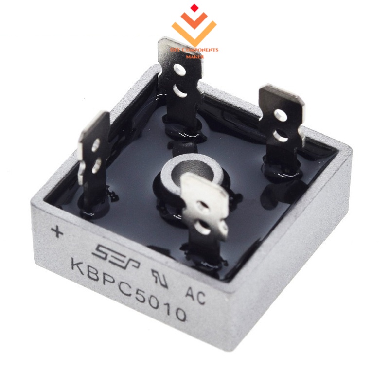 KBPC5010 1000V Bridge Rectifier 50A Diode Bridge Metal Case Kbpc5010