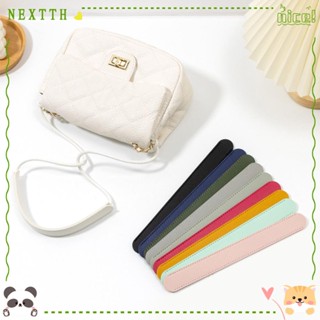 Nextth สายสะพายไหล่ หนัง PU กันลื่น ปรับได้ คุณภาพสูง สีพื้น แบบเปลี่ยน สําหรับกระเป๋าผู้หญิง DIY 2 ชิ้น