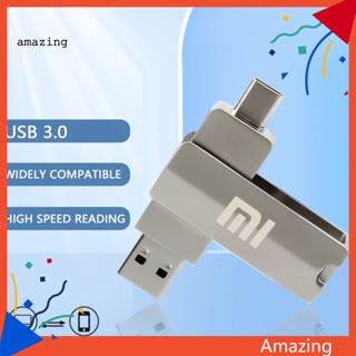 [AM] แฟลชไดรฟ์ USB 30 Type-C 64GB 128GB 256GB 512GB 1TB 2TB ความเร็วสูง กันกระแทก มั่นคง