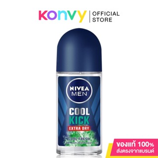 NIVEA Men Cool Kick Roll On Cool Fresh 50ml.