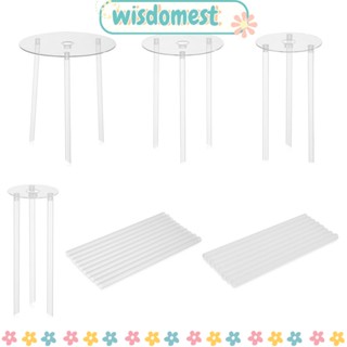 Wisdomest ขาตั้งเค้ก อุปกรณ์ครัว DIY สําหรับทําเบเกอรี่