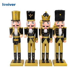 [Loviver] แครกเกอร์ถั่ว สําหรับตกแต่งปาร์ตี้คริสต์มาส 4 ชิ้น