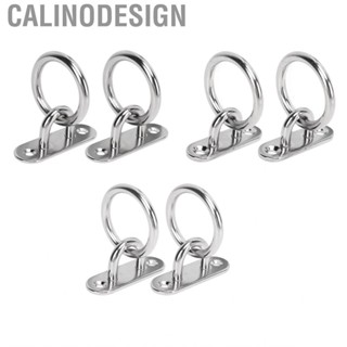 Calinodesign Hooks Pad Eye  Round Rings Heavy Duty for Bags