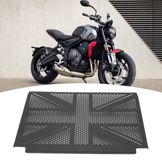 Fitness Life หม้อน้ำ Grille GUARD COVER สแตนเลสหม้อน้ำรถจักรยานยนต์ Protector สำหรับ Trident 660