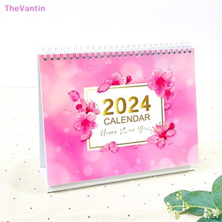 Thevantin 2024 ปฏิทินตั้งโต๊ะ ปี 2024 แพลนเนอร์รายเดือน ปฏิทินตั้งโต๊ะ ขนาดเล็ก ปฏิทินตั้งโต๊ะ สําหรับบันทึกกิจกรรม สินค้าที่ดี